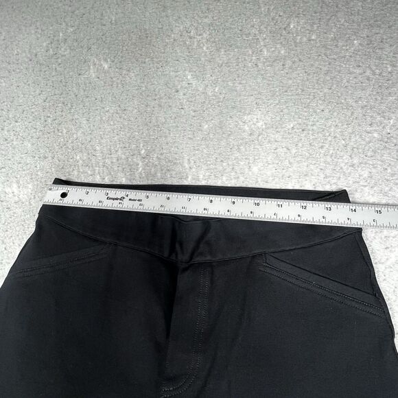 Spanx Pants Womens Sz PM Black The Perfect Pant Ankle Backseam Skinny Leggings - Picture 4 of 12